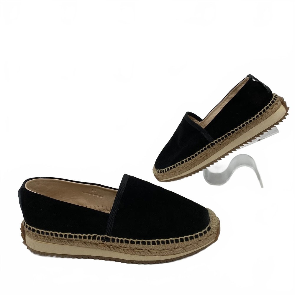 rag & bone Black Espadrille Flats | Womens 39EU